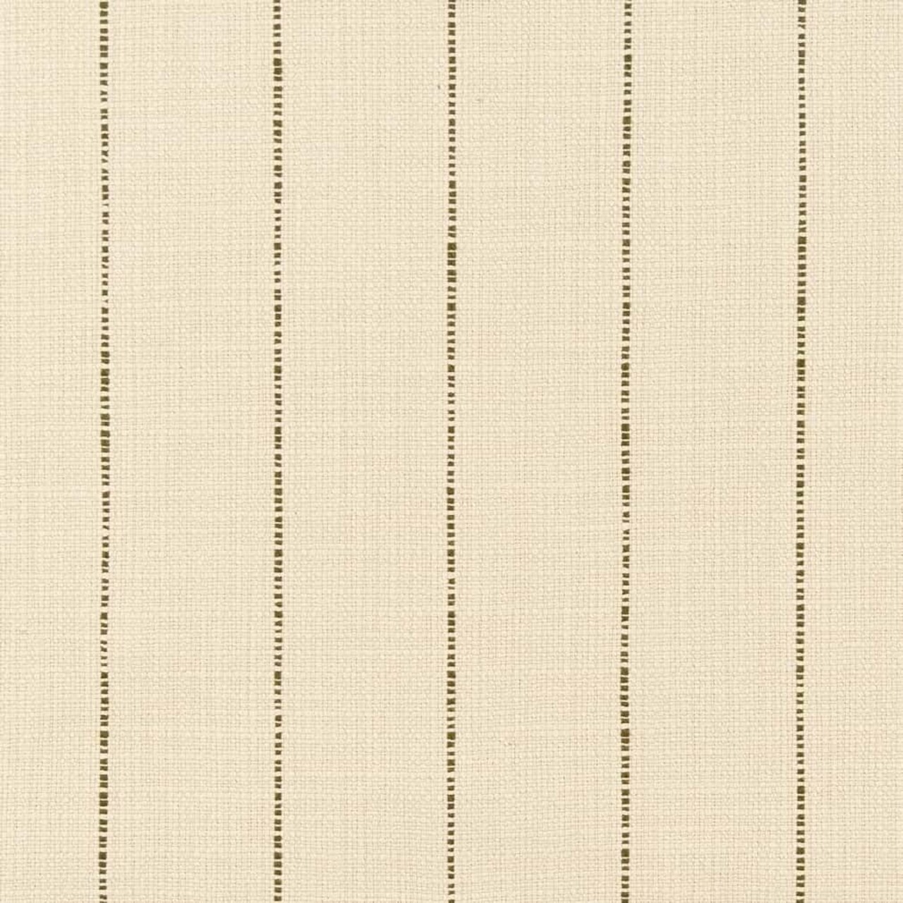 Green Stripe Linen Look Woven Pattern Upholstery Fabric by The Yard - SKU: Aidan Olive